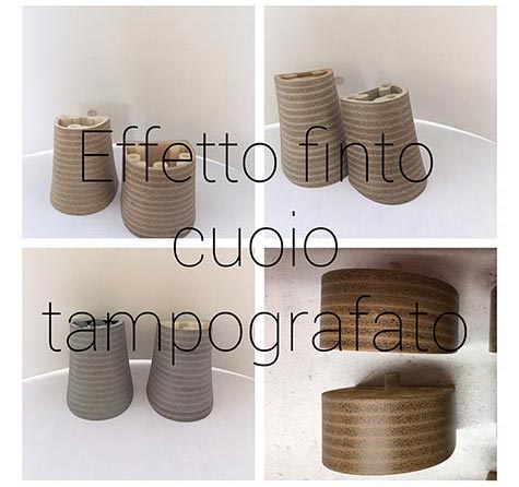 Suole in Eva laccate Monte Urano